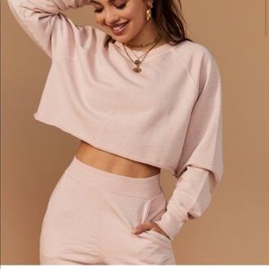 Tan + Lines Sivan Ayla Palisades Sweatshirt & Joggers
